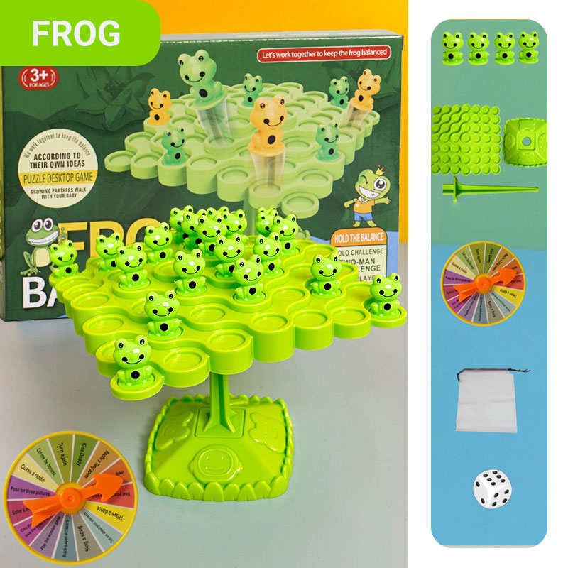 🐸Balance Tree Frog Stacking Game Toys