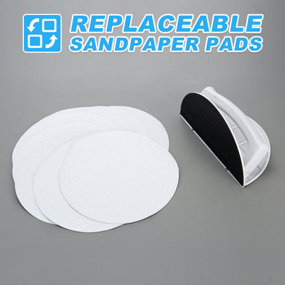 Multifunctional Semi-Circular Angle Sanding Sandpaper Tool
