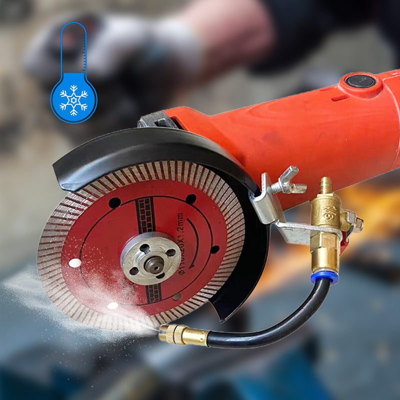 ✨ Dust Remover Water Sprayer for Cutting Machine – Dual Spray Modes, Flexible Aluminum Pipe, Anti-Rust 💧