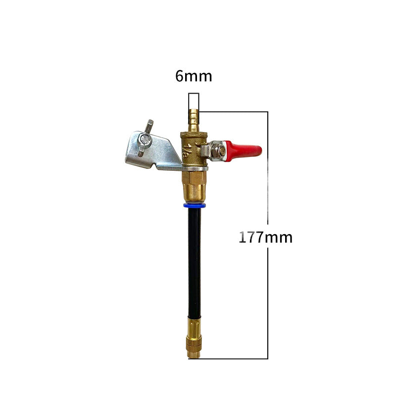 ✨ Dust Remover Water Sprayer for Cutting Machine – Dual Spray Modes, Flexible Aluminum Pipe, Anti-Rust 💧
