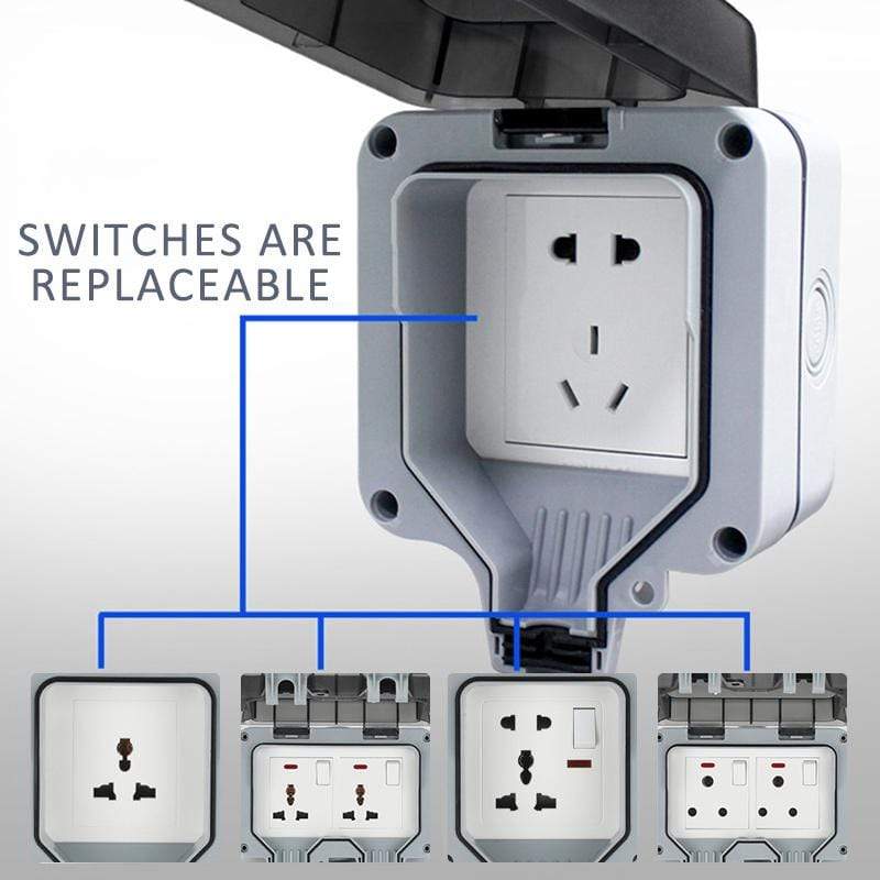 🔥Outdoor Waterproof Receptacle Outlet