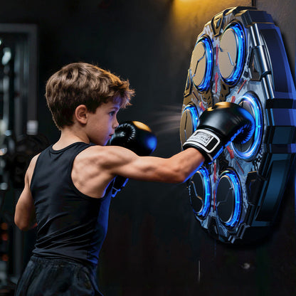 Punch to the Beat Instantly! Smart Music Boxing Machine