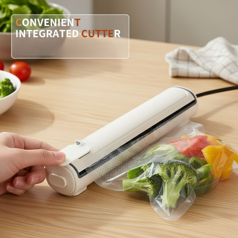 ⚡2-in-1 Food Vacuum Sealer With Cutter