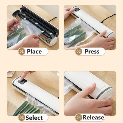 ⚡2-in-1 Food Vacuum Sealer With Cutter