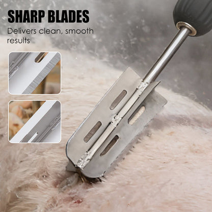 🔥Efficient Livestock Hair Removal Scraper