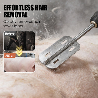 🔥Efficient Livestock Hair Removal Scraper