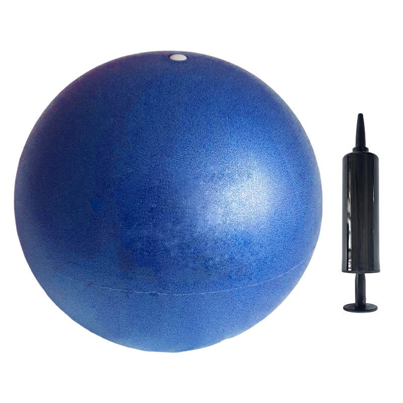 💜9-inch Anti-Burst Pilates Ball with Pump