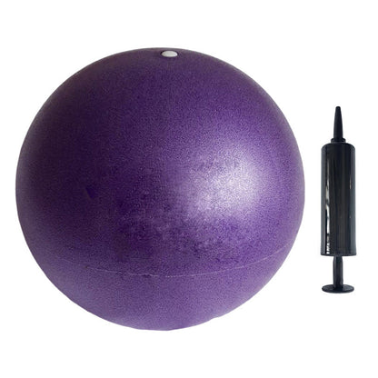 💜9-inch Anti-Burst Pilates Ball with Pump