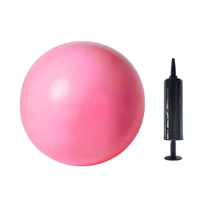 💜9-inch Anti-Burst Pilates Ball with Pump