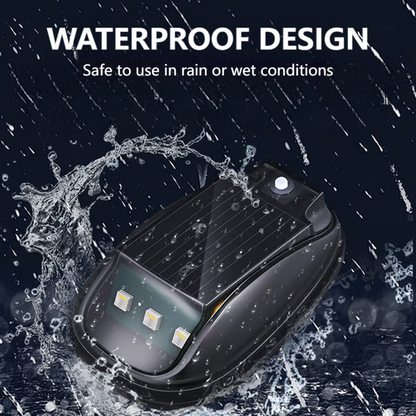 🚗✨Solar-Powered Car Roof Light – Waterproof, Remote Control & Easy Installation 🚗✨