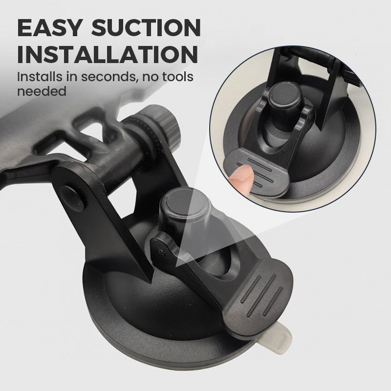 Adjustable Anti-Glare Sun Visor Extender with Suction Cup