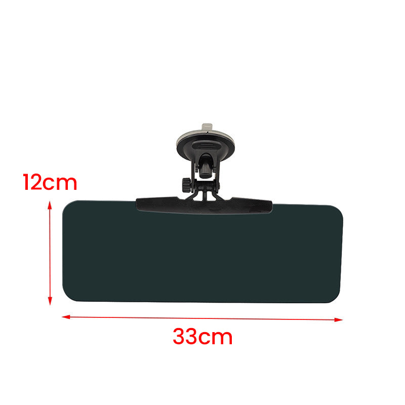 Adjustable Anti-Glare Sun Visor Extender with Suction Cup