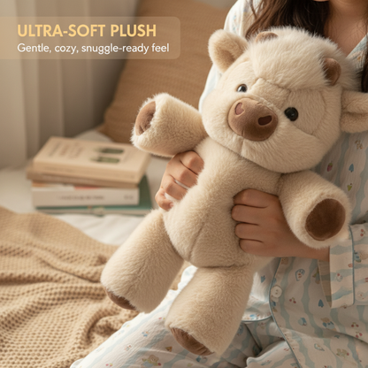 Adorable & Furry Highland Cattle Soft Toy