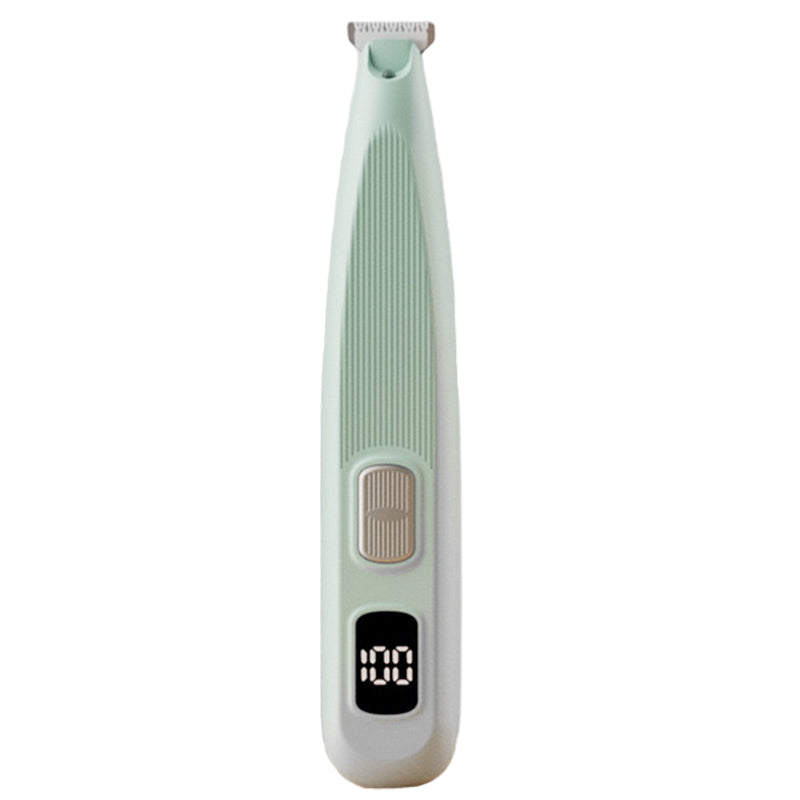 Pet-safe electric shaver with LED light