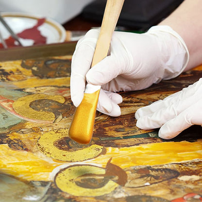 🎊Weather resistant water-based gold paint🎊