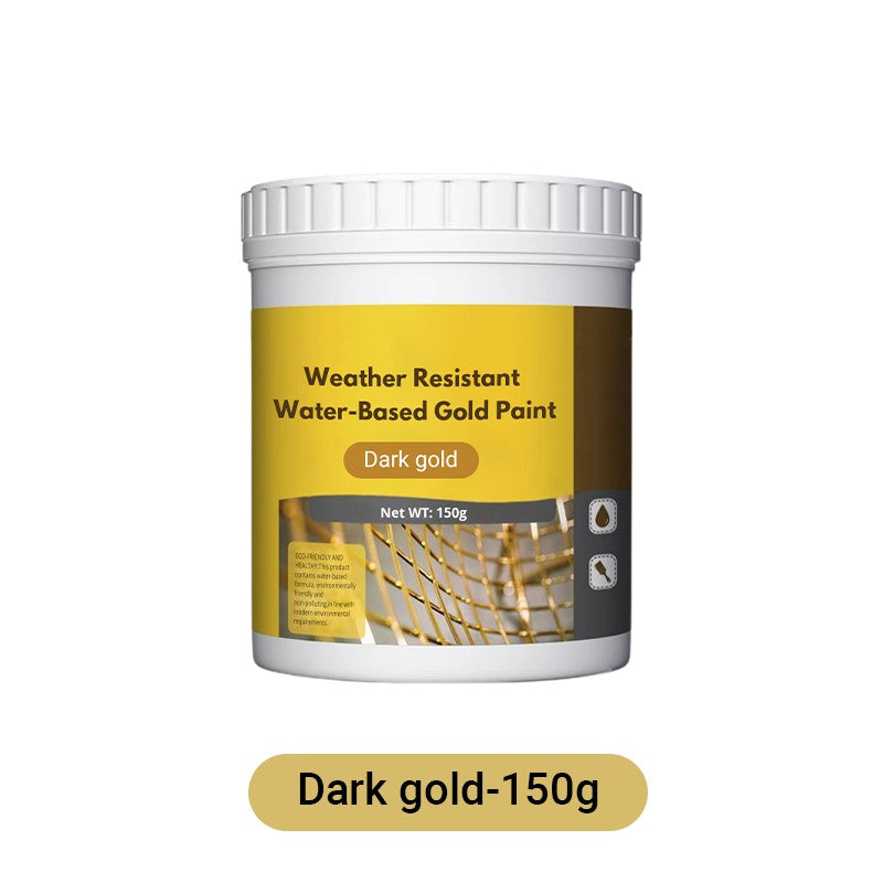 🎊Weather resistant water-based gold paint🎊