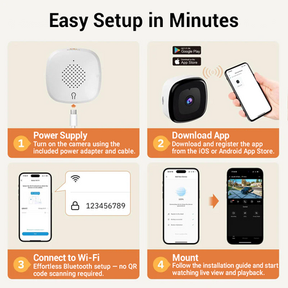 Smart Wireless HD Security Camera