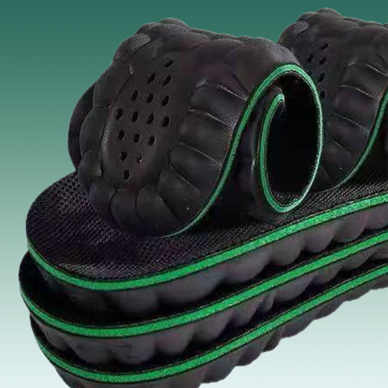 Breathable insoles with shock absorption
