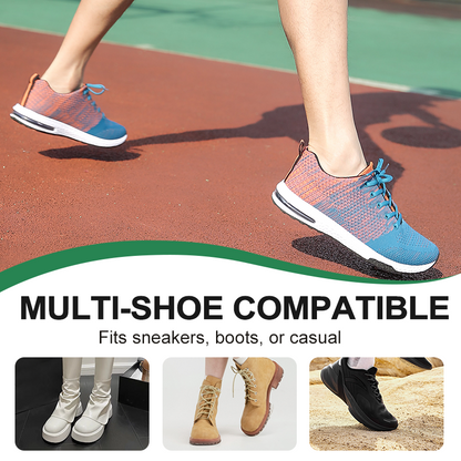 Breathable insoles with shock absorption