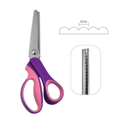 ✂️Multipurpose Pinking Shears Serrated Scissors