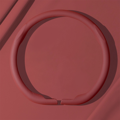 💖Universal Genuine Leather Car Steering Wheel Cover💖