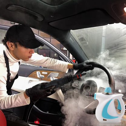 💦Pressurized Handheld Multi-Surface Natural Steam Cleaner with 12 pcs Accessories
