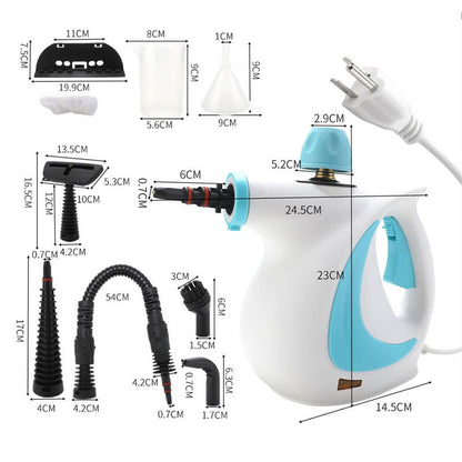 💦Pressurized Handheld Multi-Surface Natural Steam Cleaner with 12 pcs Accessories