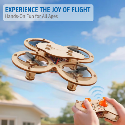 🎁DIY Wooden Drone Building Kit