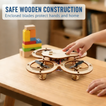 🎁DIY Wooden Drone Building Kit