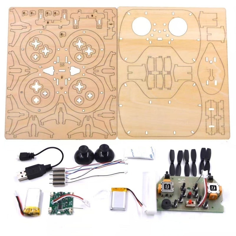 🎁DIY Wooden Drone Building Kit