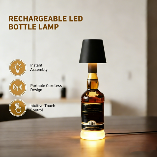 Rechargeable LED Bottle Lamp
