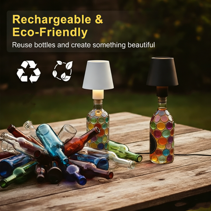 Rechargeable LED Bottle Lamp