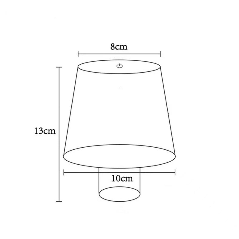 Rechargeable LED Bottle Lamp