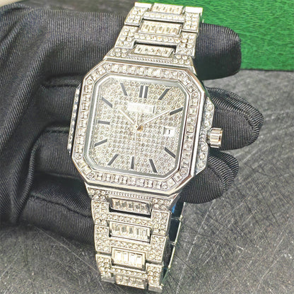 ✨Luxury Square Rhinestone Watch – Elegant Sparkle for Every Occasion