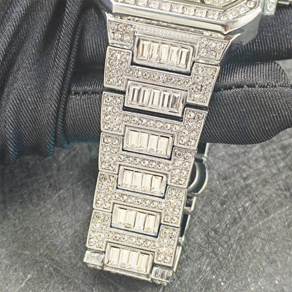 ✨Luxury Square Rhinestone Watch – Elegant Sparkle for Every Occasion