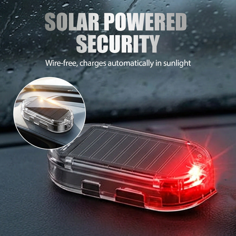 Solar Powered Car Anti-Theft Warning Light