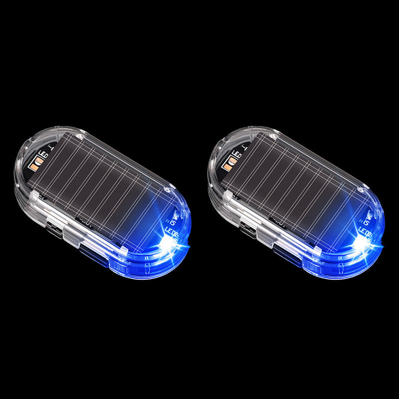 Solar Powered Car Anti-Theft Warning Light