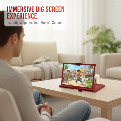 🎬Ease Eye Strain, Make Screen “Bigger” | HD Phone Magnifier for Easier Viewing