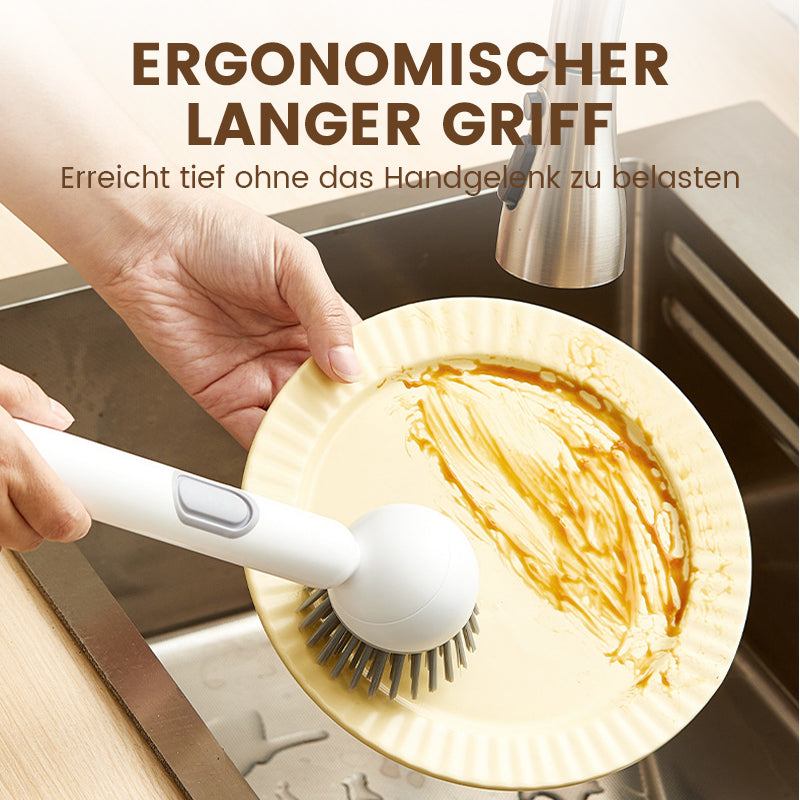 🧼 Spin Away Grime Easily – Rotatable Cleaning Brush