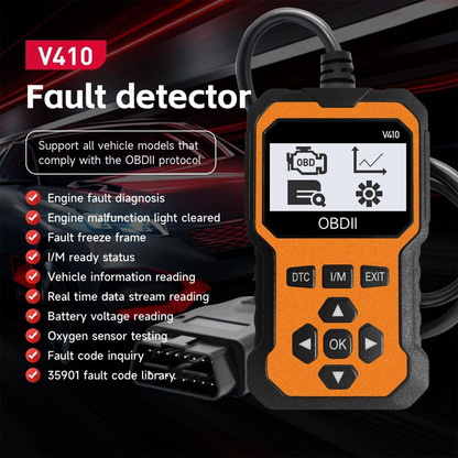 ⚡Plug it in and scan! Professional-grade OBD2 diagnostic tool.  Even beginners can easily maintain their vehicles.