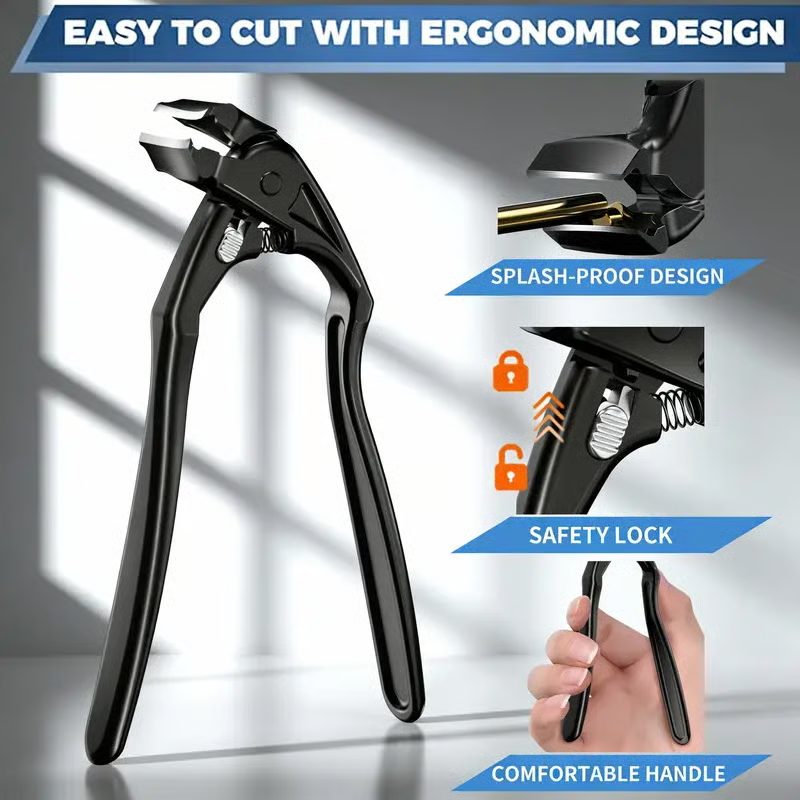 💅Stainless Steel Nail Clipper with Curved Precision Blades – Effortless for Thick Nails & Seniors! ✂️✨