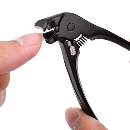 💅Stainless Steel Nail Clipper with Curved Precision Blades – Effortless for Thick Nails & Seniors! ✂️✨