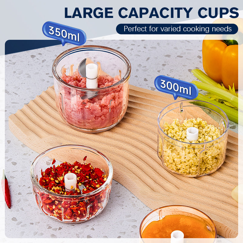 💎 Powerful Large-Capacity Electric Food Chopper – Robust Motor, Smart Design & Stainless Steel Blades