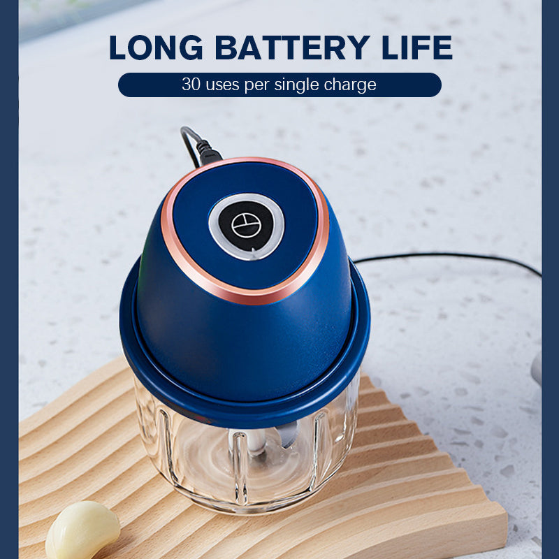 💎 Powerful Large-Capacity Electric Food Chopper – Robust Motor, Smart Design & Stainless Steel Blades