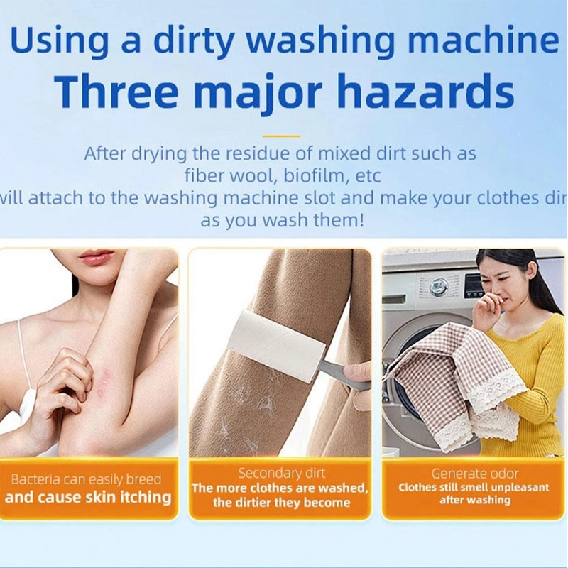 🔥Multi-functional Washing Machine Cleaner Tablets