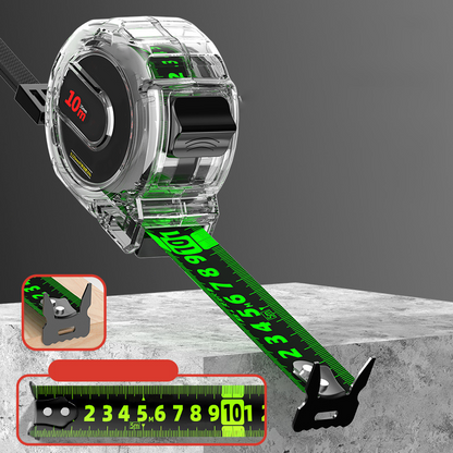 High-Precision Fluorescent Tape Measure
