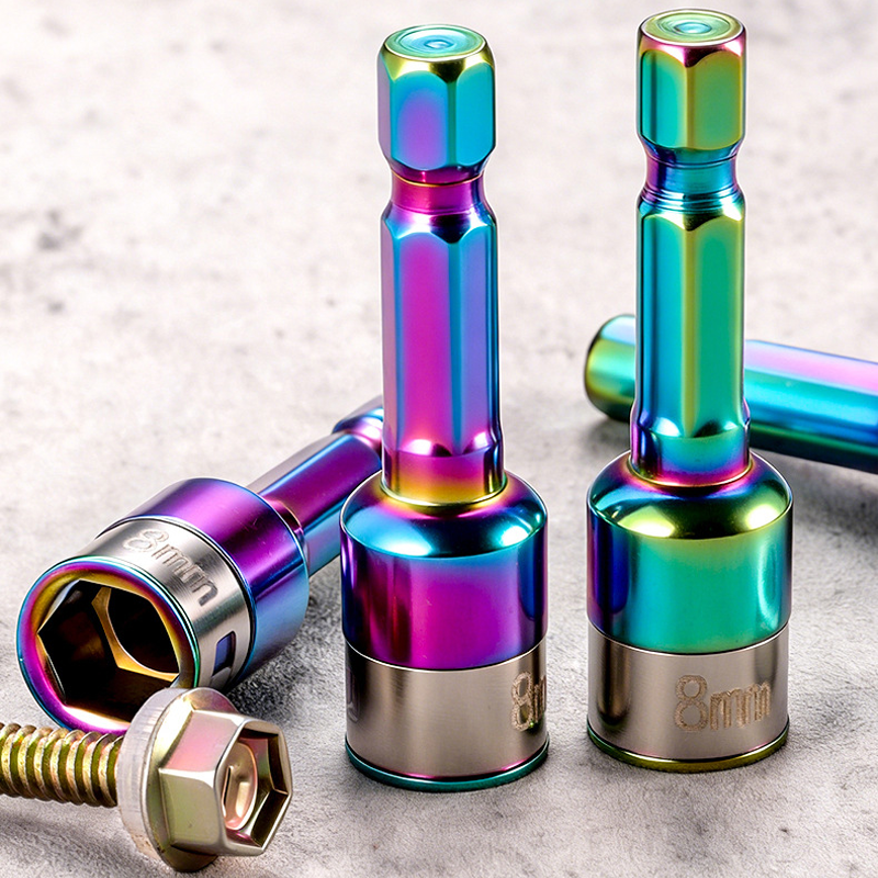 8mm Chrome Vanadium Steel Hex Shank Socket