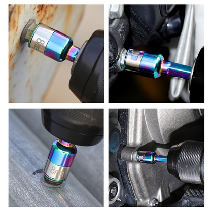 8mm Chrome Vanadium Steel Hex Shank Socket