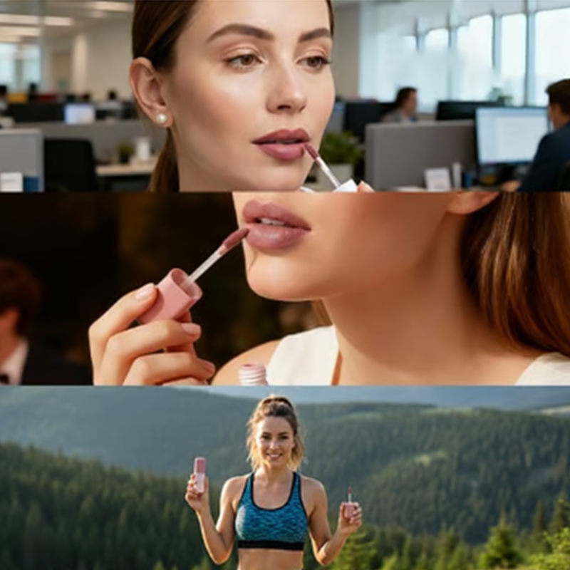 Velvet Matte Lip Glaze – Soft Matte, Zero Crack, All Day Slay!