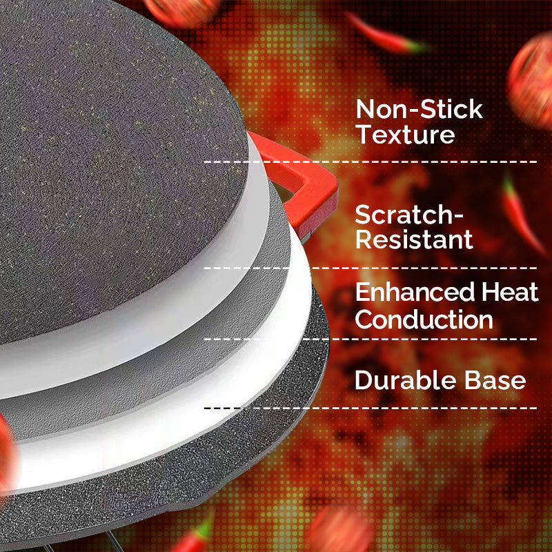 🌟Electric Non-stick Smokeless Baking Pan